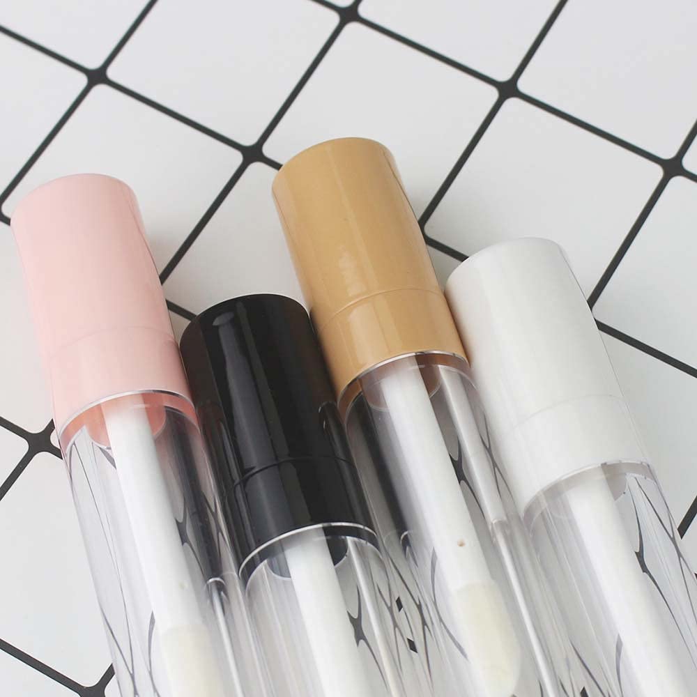 COSIDEA 14pcs empty 8ml big wand lip gloss tube concealer tube packing (pink)