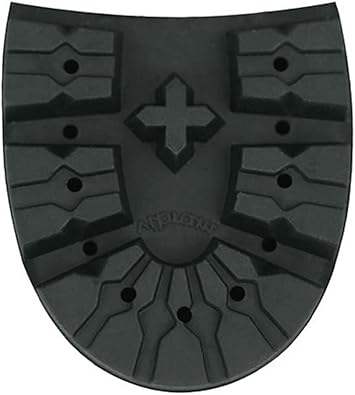 Vibram #100H Montagna Rubber Lug Heel Black Size