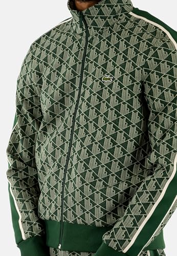 Veste sh1368 Lacoste vert sinople coupe vent et confortable - 3