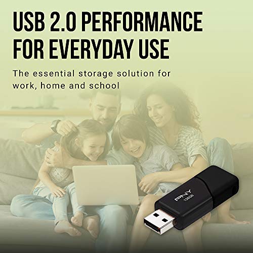 PNY 16GB Attaché 3 USB 2.0 Flash Drive, Black (Pack of 10) by PNY - Image 4