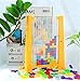 Tetris - Rompecabezas de bloques para niños, Tangram, Rompecabezas, Rompecabezas, Rompecabezas, Rompecabezas y Juguete de inteligencia para niños Caja de rompecabezas Juego de cerebro