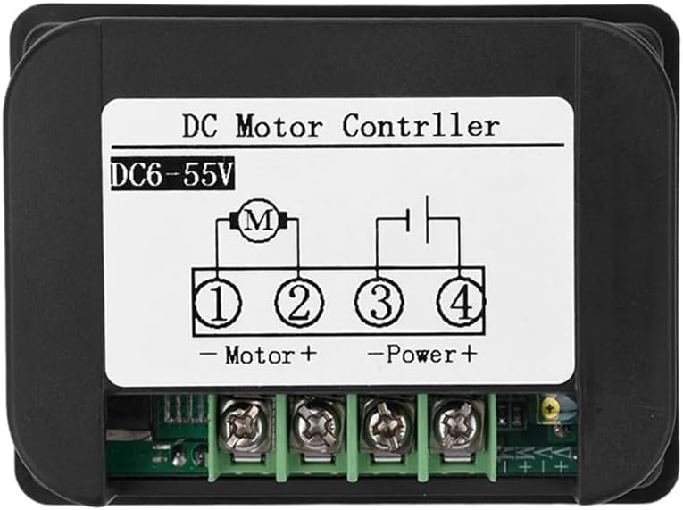 12V Voltage Regulator PWM DC Motor Speed Controller PWM 12V 24V 48V Voltage Amp Display Remote Control Forward Reverse