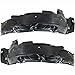 Parts N Go Fender Liner Set w/Clips For 2012 Civic Sedan Front Driver & Passenger Side Left Right HO1248144 HO1249144 74151TR3A00 74101TR3A00