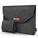 Price comparison product image Laptop Sleeve, HOMIEE 13-13.3 inch Laptop Bag with Extra Storage Bag and Mouse Pad for MacBook Air iPad Pro Dell/Lenovo/HP/Chromebook, 13.3 Inch Notebook Laptop Case Protector Bag (Dark Gray)