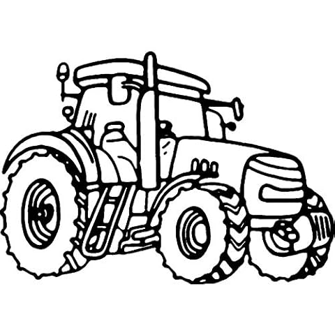 A8 'Farm Tractor' Unmounted Rubber Stamp (RS00026578) Cover