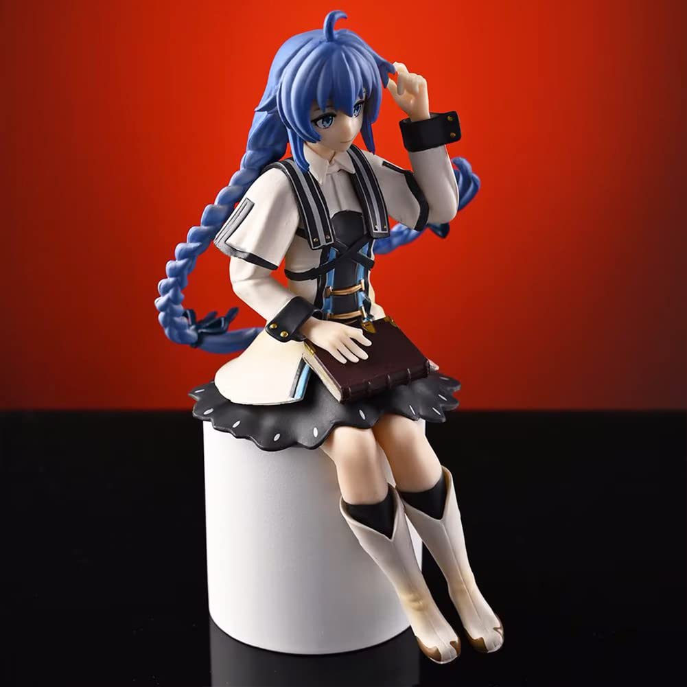 Amazon.com: QAHEART Roxy Migurdia Figure Statue, 14cm Sitting Pose