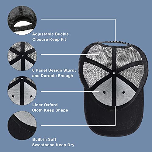 Image of Outdoor Hat Captain Hats Hunting Hat Biggfoot Hat Mountain Baseball Cap Sailing Trucker Hat for Men Women