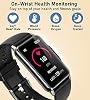 Smart Watch Monitor de Salud y Fitness con Frecuencia Cardíaca 24/7, Oxígeno en Sangre, Presión Arterial y Sueño, 115 Modos Deportivos, Podómetro Contador de Pasos y Calorías, Resistente al Agua IP68 para Android y iPhone Hombres Mujeres 8