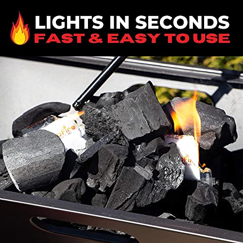 Gofire 100-Count Firestarters And Colored Flames 25-Count Bundle #TOP4