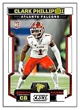 CLARK PHILLIPS III RC 2023 Score #389 ROOKIE NM+-MT+ NFL Football Falcons