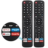 【Pack of 2】 New Universal Remote for All Hisense TV Remote, 2 Piece Replacement Control EN2A27 for