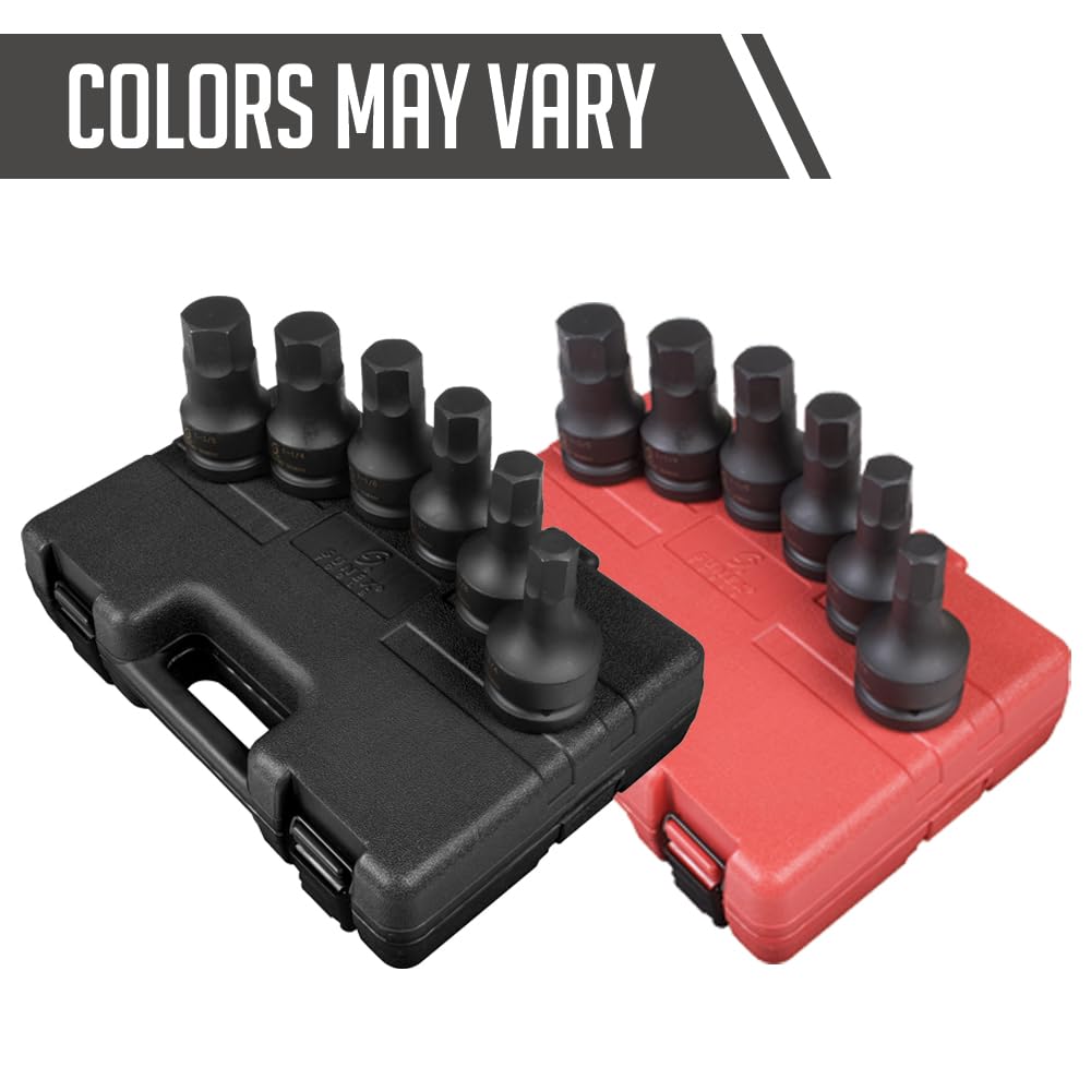 Sunex 5606 1-Inch Drive SAE Hex Driver Set, 6 piece : Amazon.ca