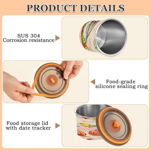 Envase Hermético de Acero Inoxidable para Café 30oz miniatura 4
