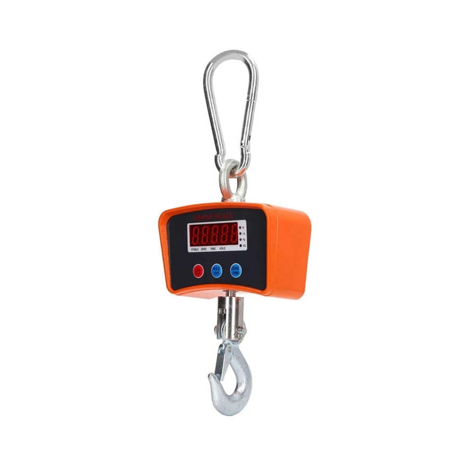 Crane Scale, Electronic Hook Scale Industrial Crane Thickened Metal Shell with Charger for Workshop and Factory,Convenient Operation