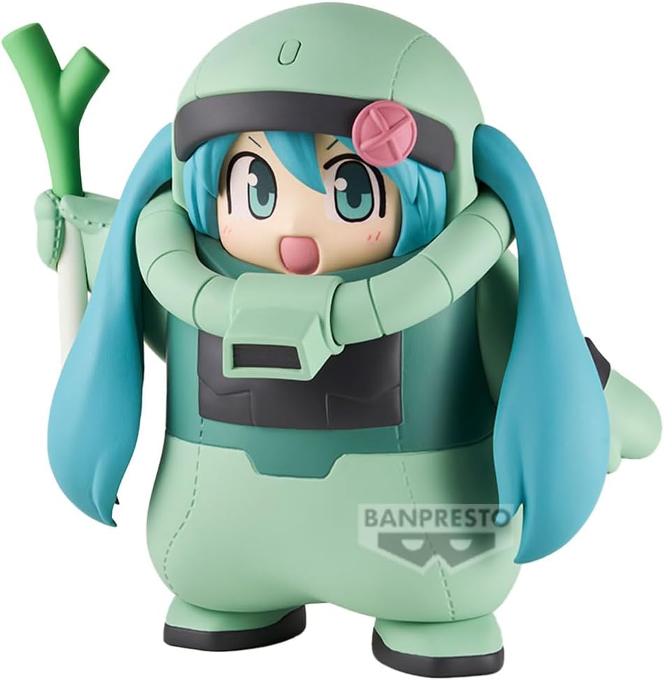 Banpresto - Gundam 45th x Hatsune Miku - Zaku Costume (Hatsune Miku Ver.) Figure