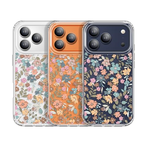 GYZYA for iPhone 17 Pro Case Clear 6.3 Inch with Design, Protective Slim TPU Cover + Shockproof Bumper for Women and Girls (Secret Garden) by GYZYA - Used condition - Image 4