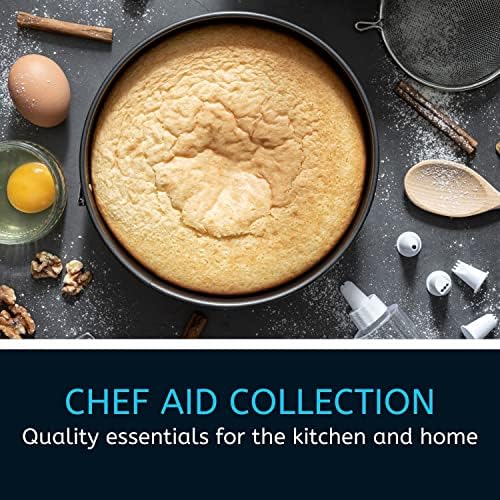 Chef Aid Non-stick Cake Cooling Tray measuring 25cm x 35cm, Perfect for cooling fresh baked Cakes, Cookies and savouries, dishwasher and oven safe at moderate tempertures moderate tempertures