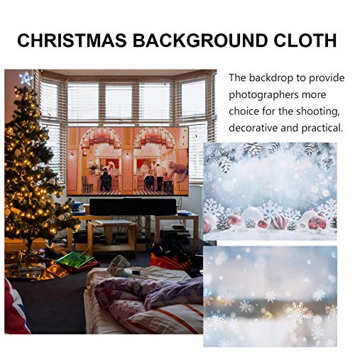 Abofan — Decoração de fundo de Natal para fotografia de fundo de Natal com adereços fotográficos (es