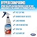Optimum Hyper Compound - Spray Compound for Car Scratch Repair and Swirl Removal - Long Working Time, No Dusting, and Residue Free (17 oz.)