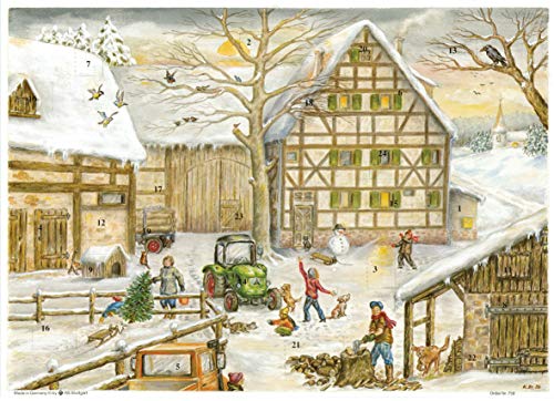 Preisvergleich Produktbild Adventskalender "Auf dem Bauernhof"