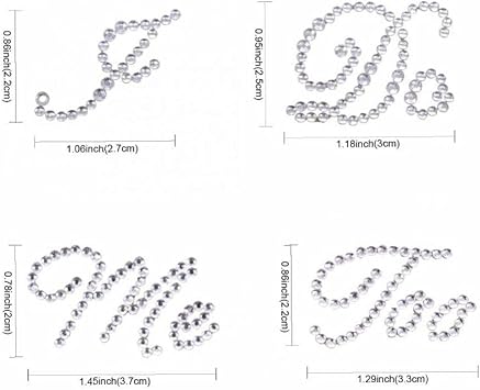 2pcs/Set High Heel Wedding Stickers I Do Me Too Set Rhinestone Shoe Grooming Stickers White