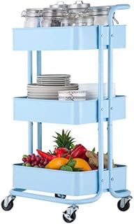 Amazon Com Kitchen Islands Carts Blue Kitchen Islands Carts Kitchen Dining Room Home Kitchen