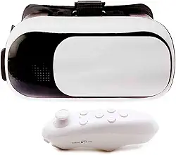 Óculos Vr 2.0 Realidade Virtual + Controle Cardboard 3d
