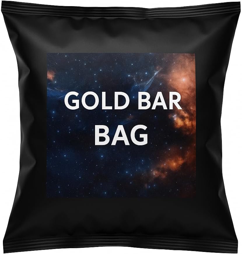 1-Pack Gold Paydirt – Gold Nugget Treasure Bag & Gold-Rich Pay Dirt – Highly Concentrated Paydirt with Flakes, Nuggets & Possible Gemstones for at-Home Gold Panning for Hobbyists & Prospector