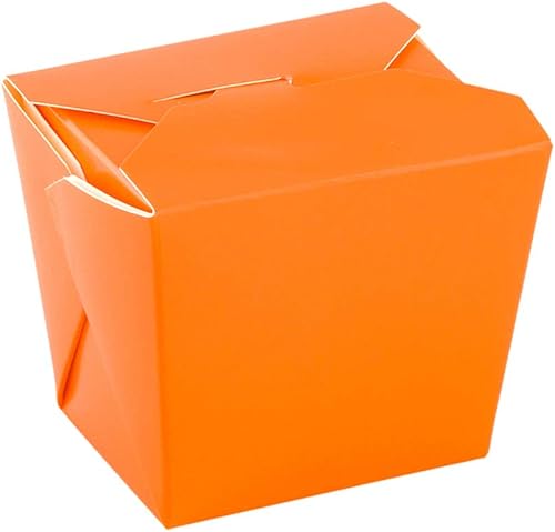 Miniatura 2 de Restaurantware Bio Tek - Cajas chinas para llevar de 8 onzas, 200 cajas de alimentos resistentes a fugas y grasa, con bloqueo de pestañas,