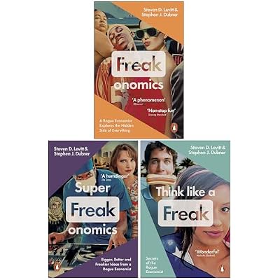 Steven D. Levitt and Stephen J. Dubner Collection 3 Books Set