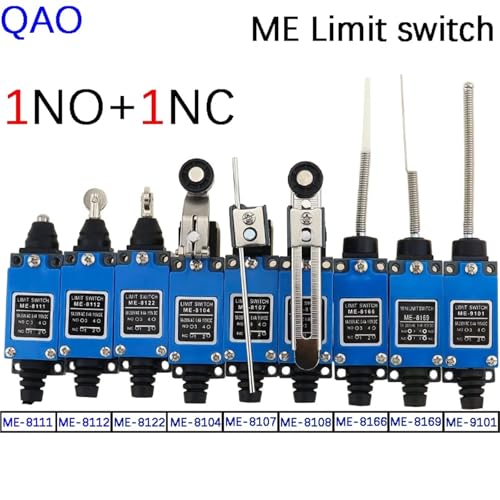 Interruptor de límite ME-8166 tipo varilla flexible AC 250V 5A 3