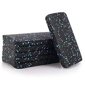 BestXD Laufband-Matte, 6 Stück