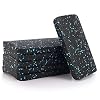 Treadmill Mat Pads, Exercise Equipment Mat with High Density Rubber for Protect Floors (4.7″ x 3.2″ x 0.5″) 6 pcs