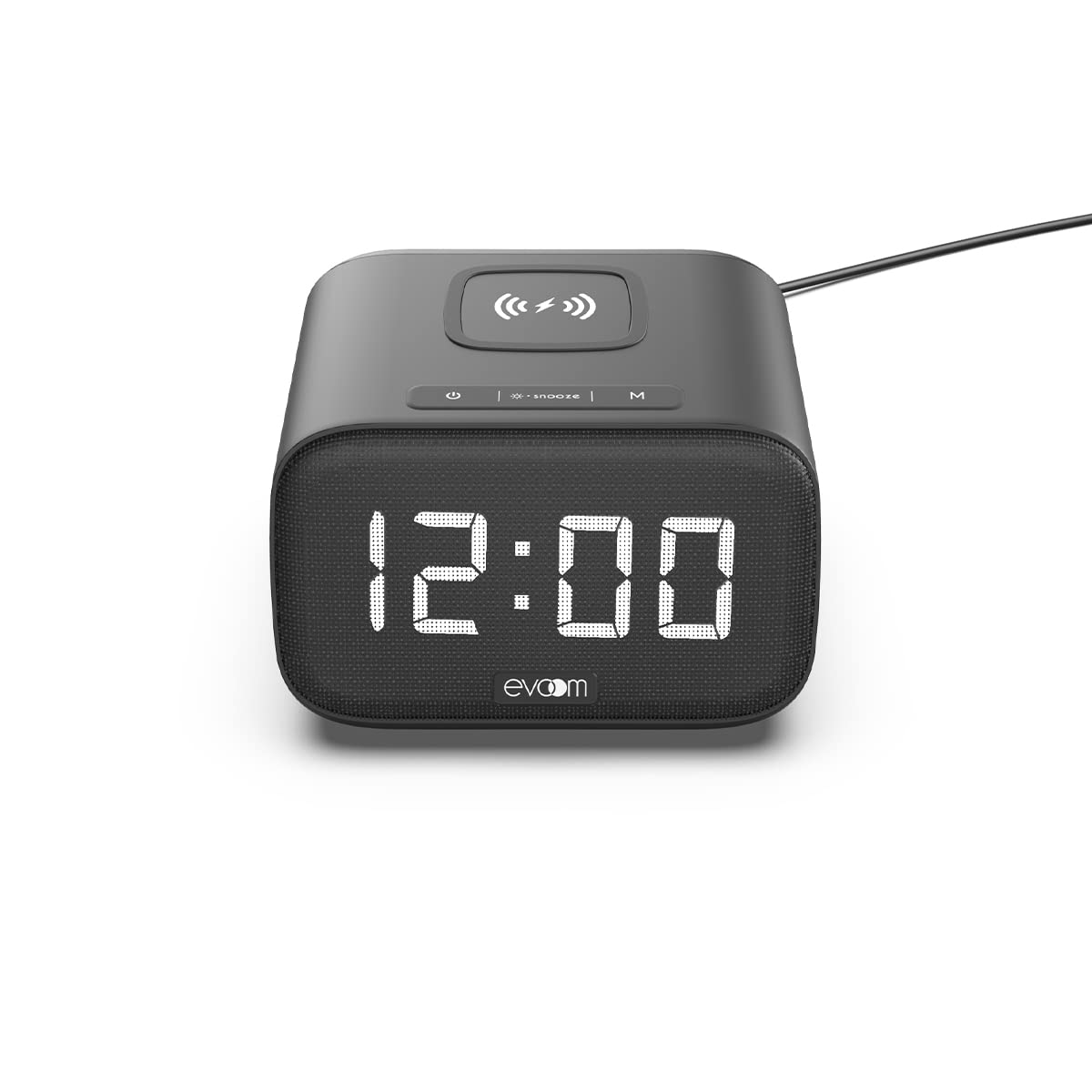 SOUNDUP Radio RÉVEIL + Enceinte + Chargeur Induction Noir