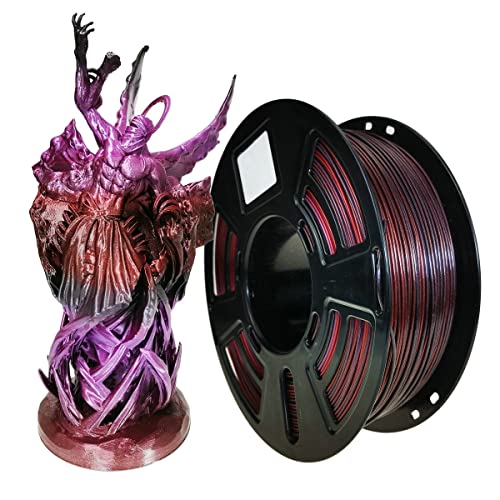 Filamento PLA Stronghero3D 1.75mm Rojo Negro Morado 1kg - Fernando Cortés