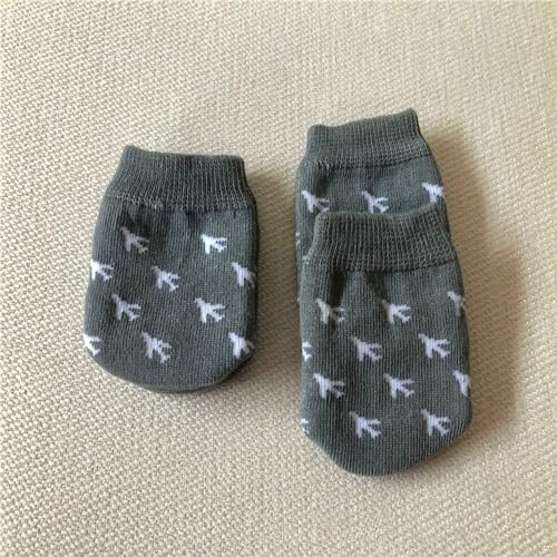 DraCra 8 Pack Luggage Wheel Cover Socks Full Wrap Fabric Protector Universal Sleeve Case for Suitcase Prevents Floor Bed Dirt When Storing Travel Spinner Carry-on Bag