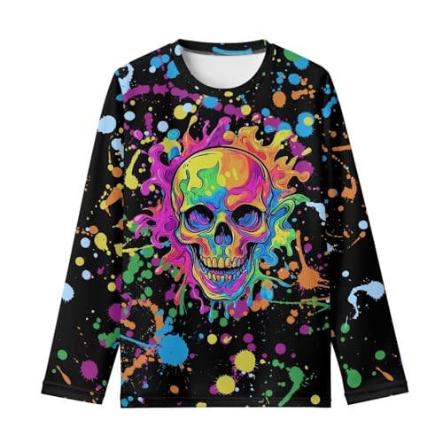 Image of Long Sleeve Shirts for Girls Winter Tops 3-16t Cartoon T Shirts for Fall Clothes