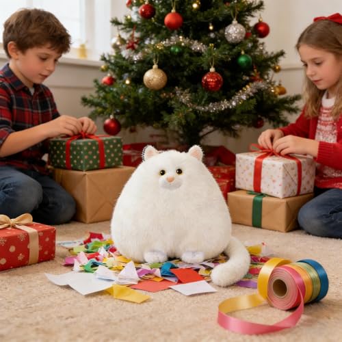 Decoracion del hogar felpa con gato persa juguete de peluche 4