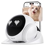 Mobile Pet Camera Robot, 1080P App-Controlled Camera for Dogs and Cats