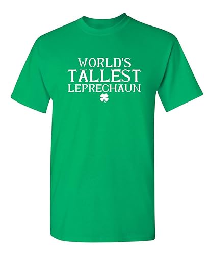 World's Tallest Leprechaun St Patricks Day T Shirt | Irish