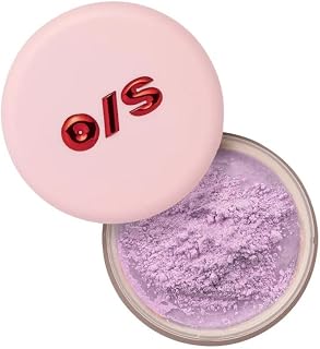 O/S P.Star - Blurring Setting Powder, Brightening Fair to Medium Skin Tones | Lightweight Loose Face Powder, Smooth Soft-Focus Finish, Long-Lasting Makeup Setting Skin Tones