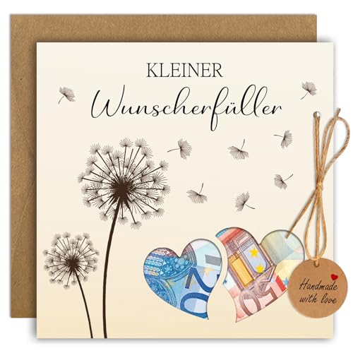 BOYATONG Envase para Regalo de Cumpleaños - Tarjeta de Cumpleaños con Regalo de Dinero - Regalos de Dinero para Cumpleaños, Confirmación, Navidad, Viaje