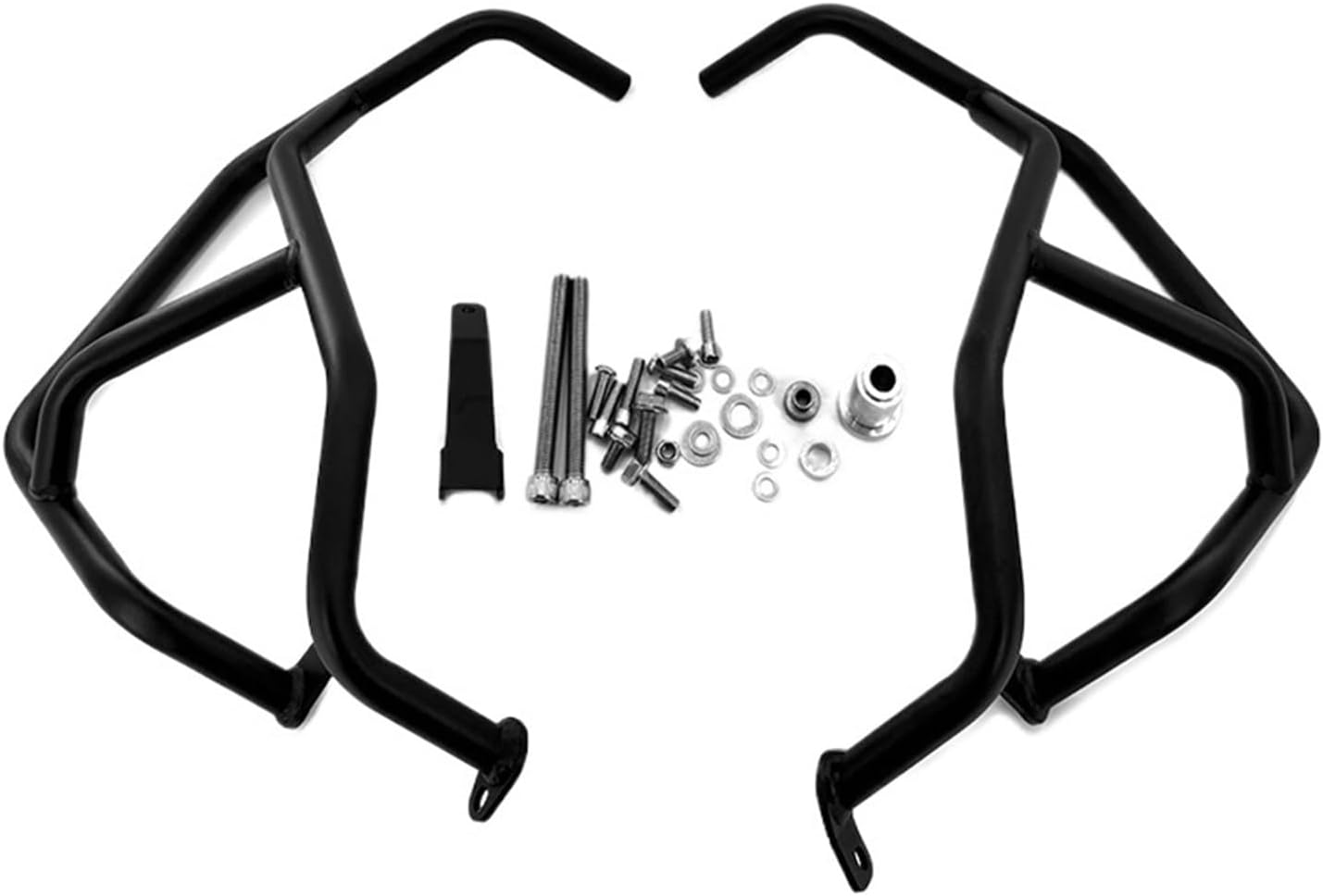 Compatible with BMW F900GS F 900GS F900 GS F 900 GS 2023 2024 2025 Motorcycle Accessories Engine Guard Bumper Crash Bar Body Frame Protector(Black-Upper Only)