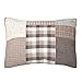 Pillow Sham - Smoky Square by Donna Sharp - Contemporary Decorative Pillow Cover with Patchwork Pattern - King