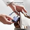USB C Sound Card, USB C to Headphone and Microphone Jack Audio Adapter External Sound Cards Compatible with Windows, Laptops, Desktops Windows, MAC, Linux, PC, PS5, PS4(Grey)
