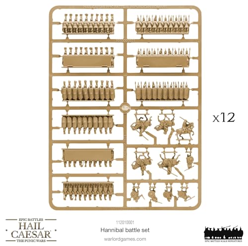 Warlord Games Hannibal Battle-Set - Epic Scale Plastic Miniatures for Hail Caesar Highly Detailed Anicent Era Miniatures for Table-top Wargaming, 112010001 by Warlord Games - Image 2