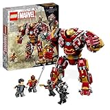 LEGO Marvel Hulkbuster: Batalla de Wakanda, Juguete de Vengadores para Construir, Regalo para Niños y Niñas de 8 Años, Figura de Acción, Minifigura Bruce Banner, Película Infinity War 76247