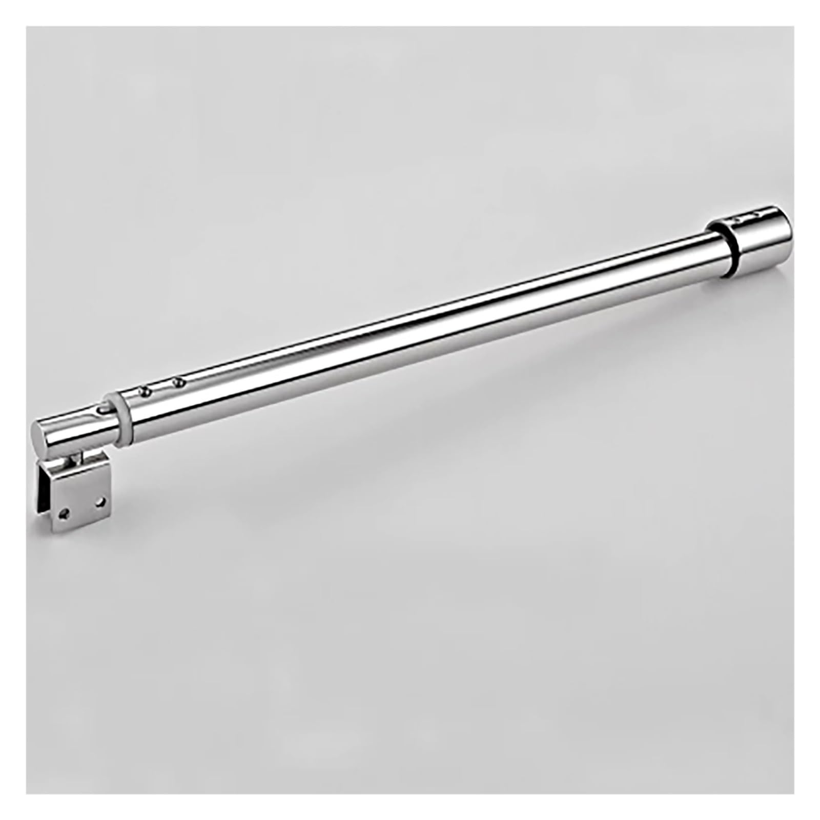 CHZDPP Adjustable Glass Support Rod for Bathroom/Hostel Washroom, Anti-Wobble Bathroom Shower Support Arm with Swivel End, Frameless Glass Stabilizer Bar(Style B,39.4–47.2in/100–120cm)