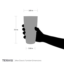 Tervis NFL Arizona Cardinals - Primary Logo Made in USA Double Walled Insulated Tumbler Travel Cup Keeps Drinks Cold & Hot, 24oz, Classic