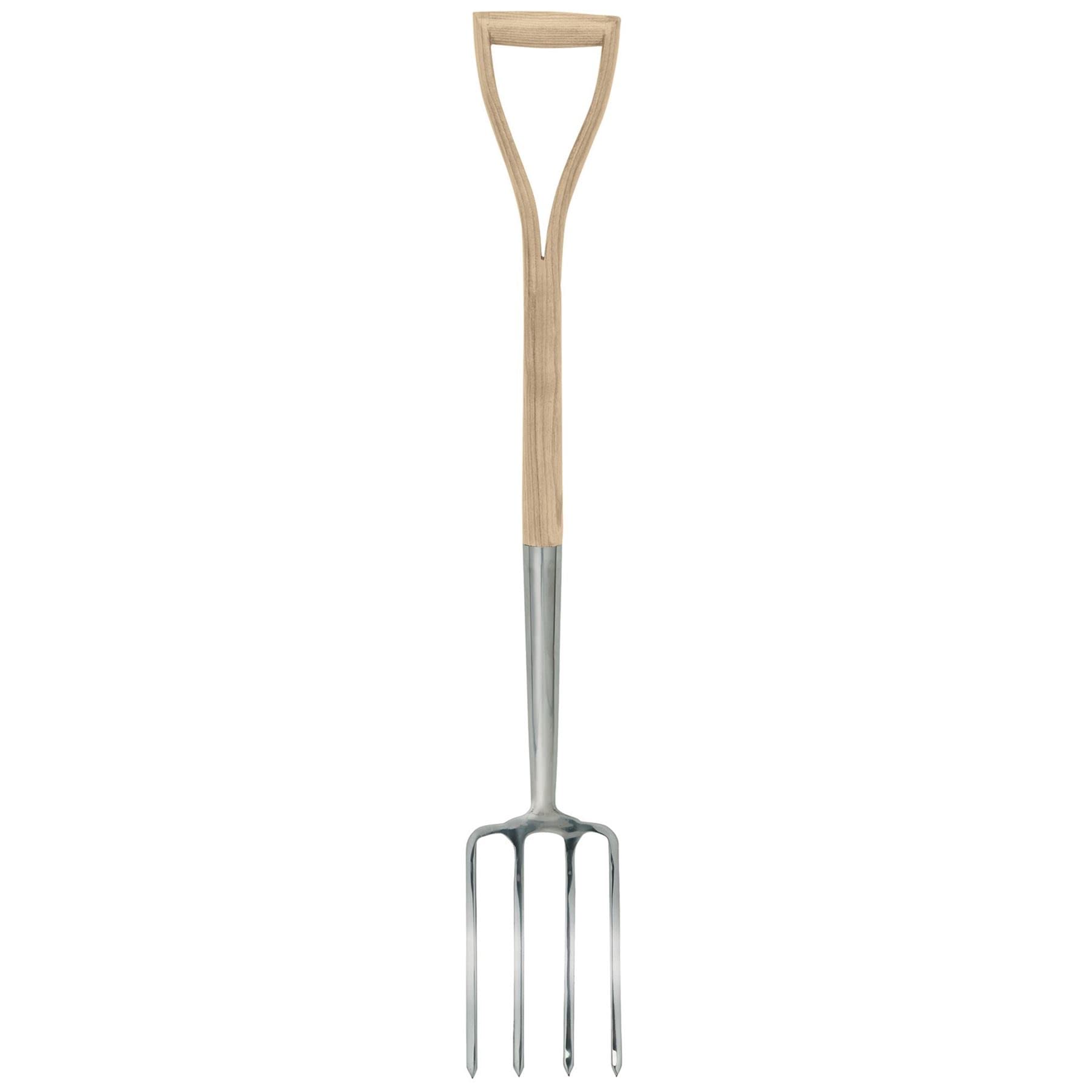 Draper Heritage 99011 Gabel, Edelstahl, Eschenholzgriff, Braun